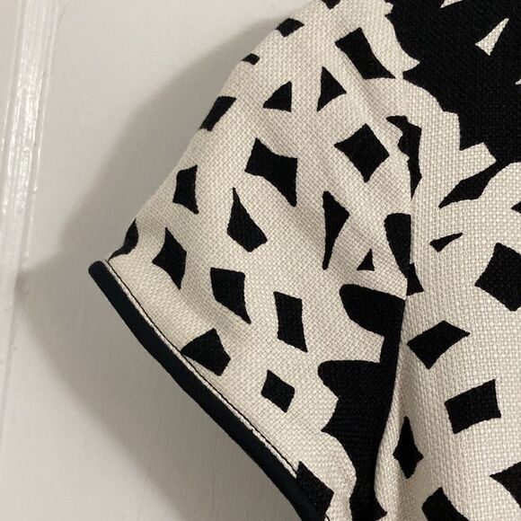 Talbots Black/White Cream Dress - Picture 7 of 11